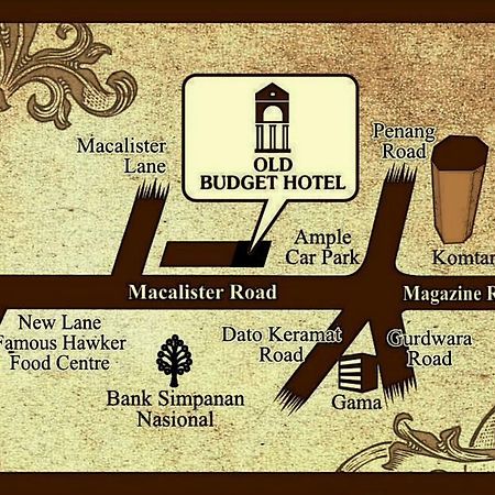 Old Budget Hotel George Town Exteriér fotografie